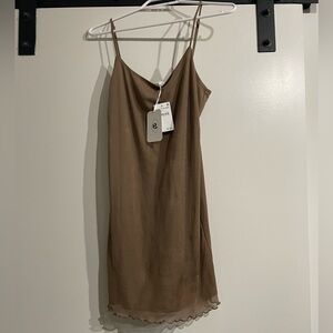 Elodie Dress in brown
